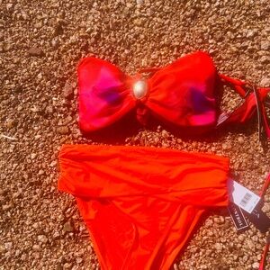 La Blanca Vibrant Red Bikini
